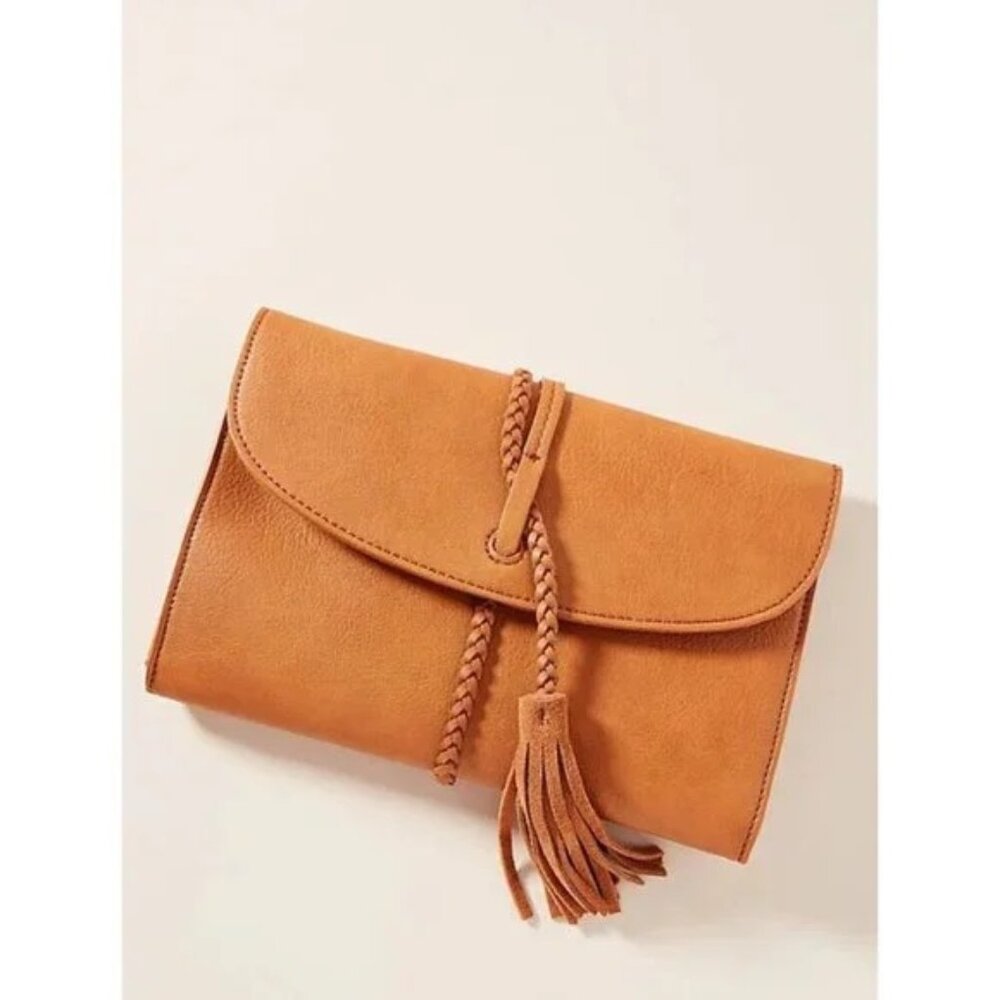 Anthropologie Kristen Braided Clutch